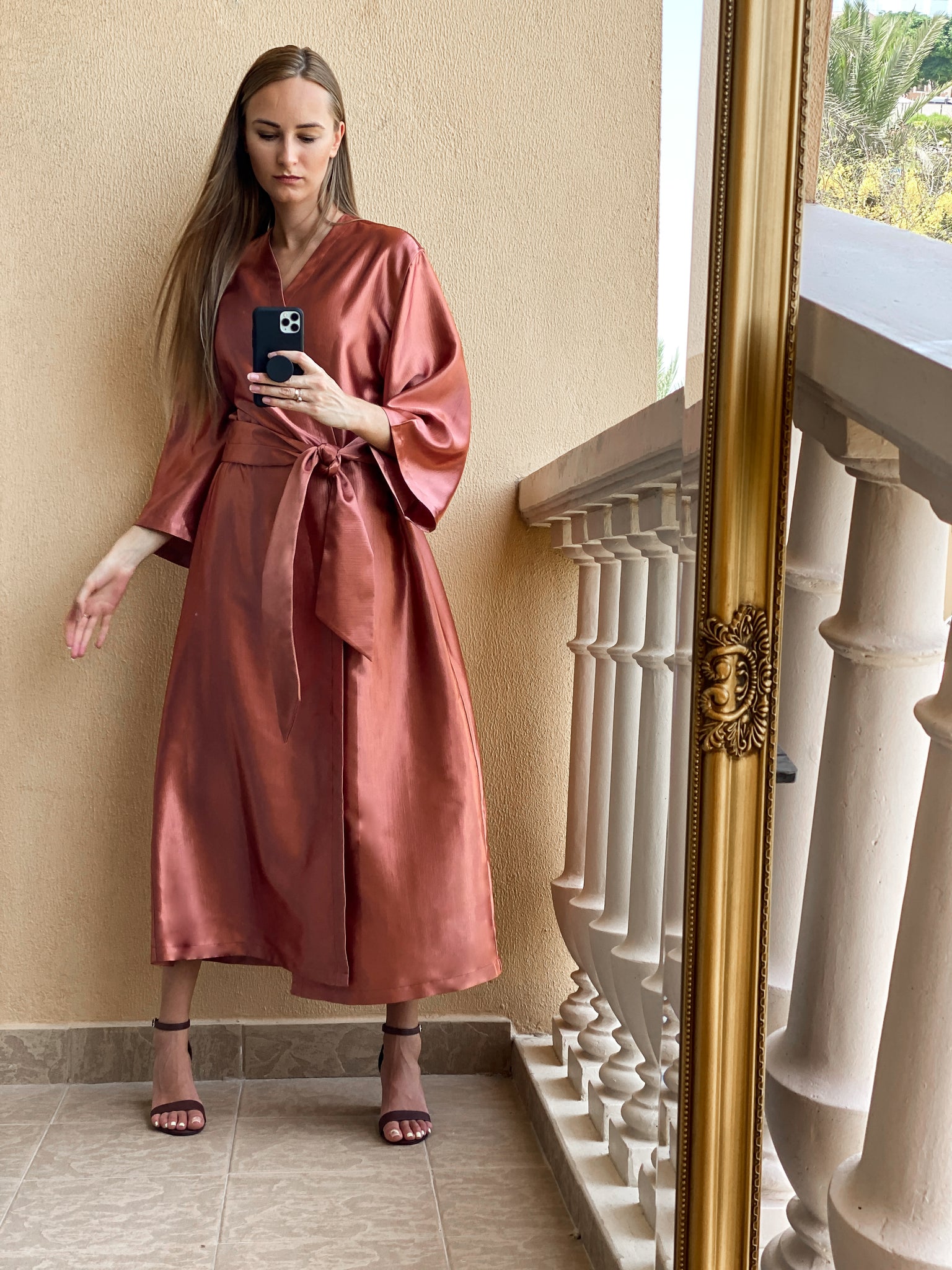 Rose Gold Kimono / Abaya Rose Gold Kimono / Abaya