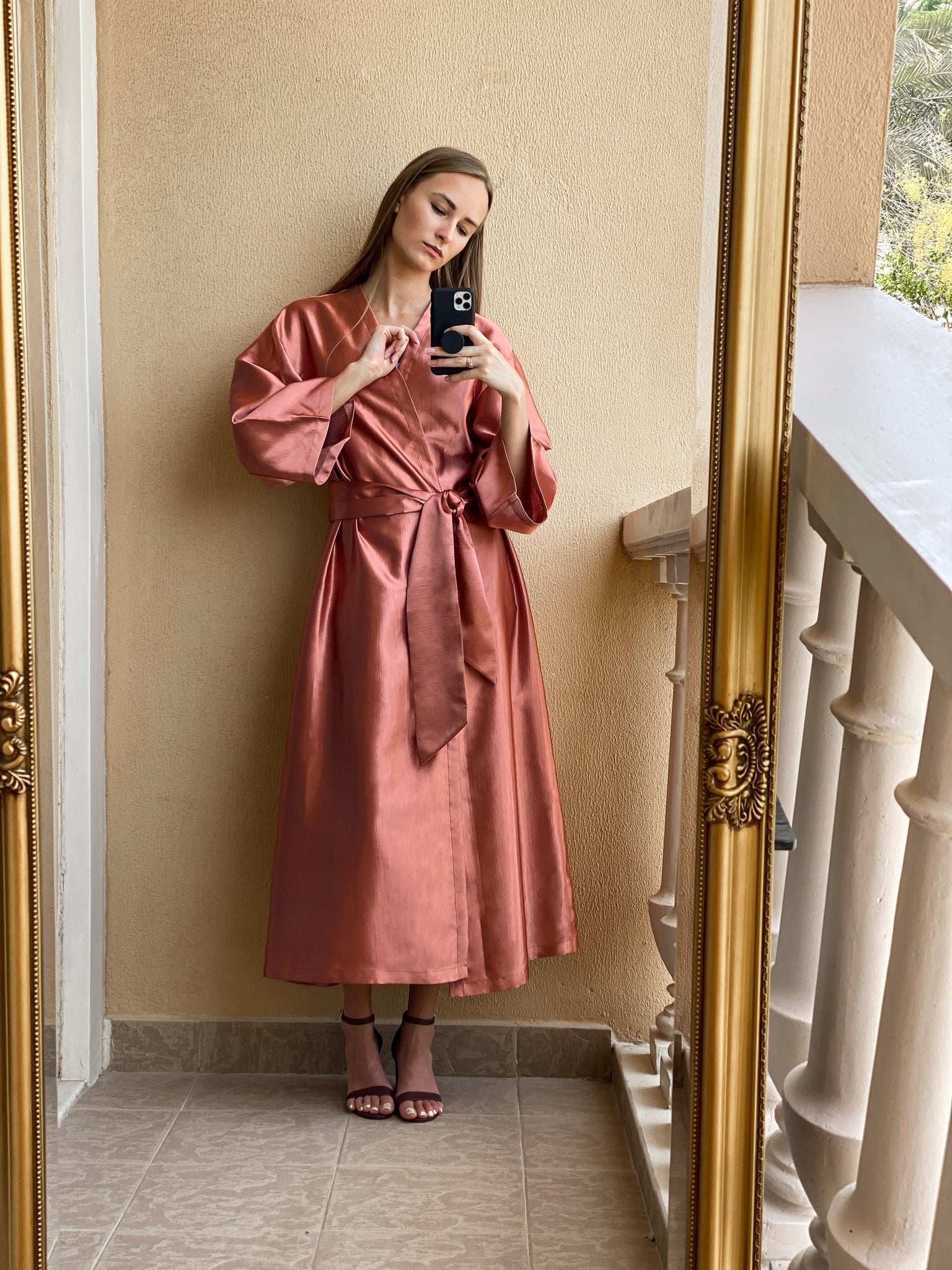 Rose Gold Kimono / Abaya Rose Gold Kimono / Abaya