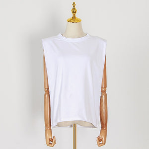 Padded Shoulder Muscle T-Shirt available at Style Your Armoire Style Your Armoire